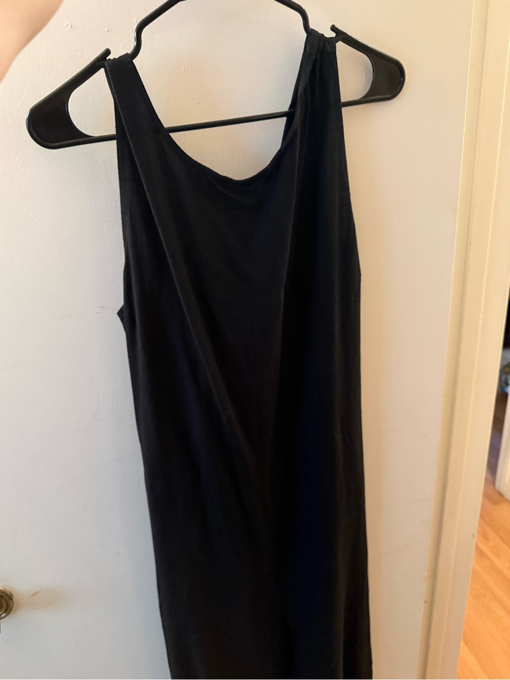 Marine Layer black tie back jumpsuit